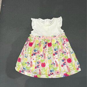 Gymboree floral dress 6-12m